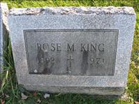 King,Rose M